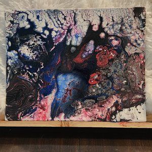 Acrylic Pouring Artwork